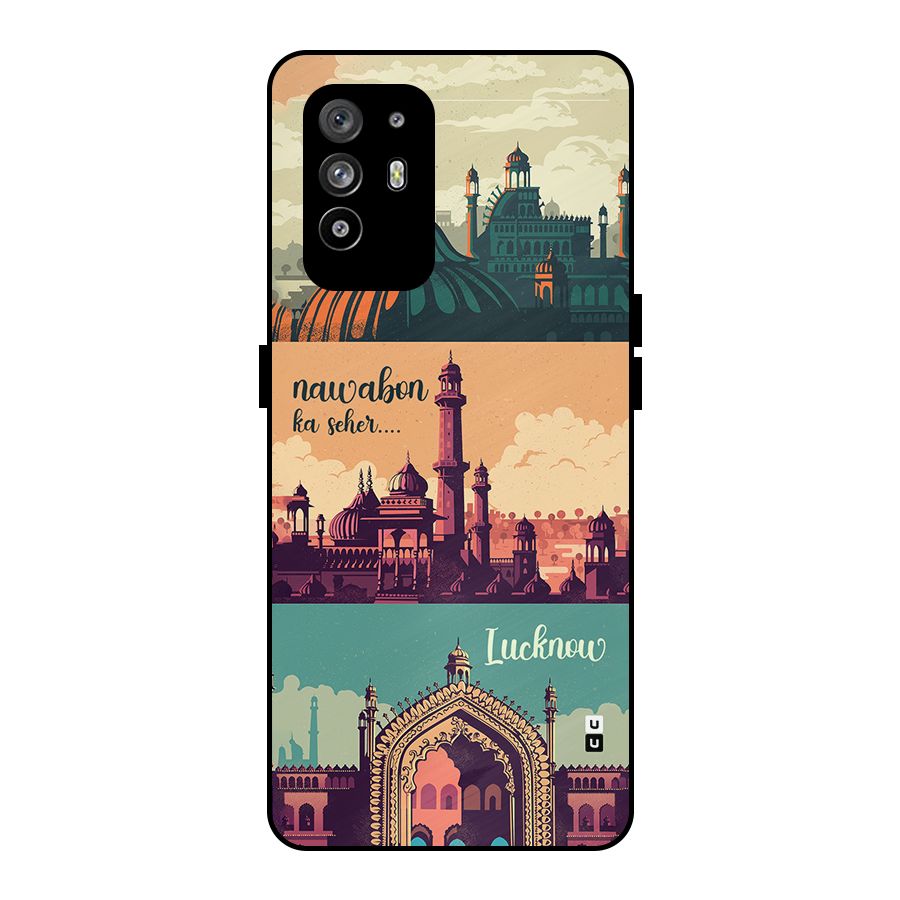 Lucknow City Metal Back Case for Oppo F19 Pro Plus 5G