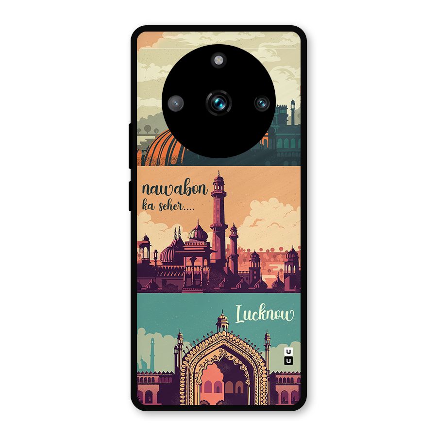 Lucknow City Metal Back Case for Realme 11 Pro