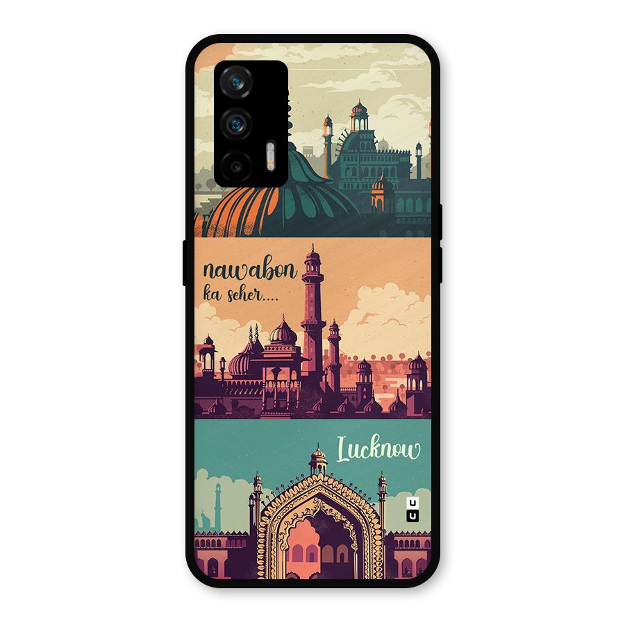 Lucknow City Metal Back Case for Realme GT 5G