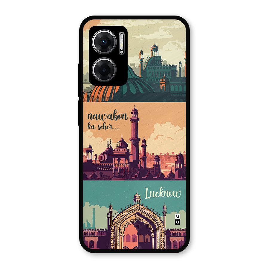 Lucknow City Metal Back Case for Redmi 11 Prime 5G