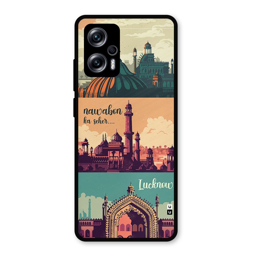 Lucknow City Metal Back Case for Redmi K50i