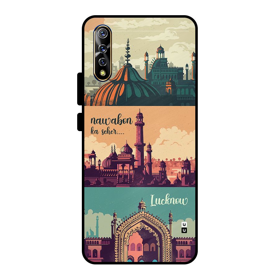 Lucknow City Metal Back Case for Vivo S1