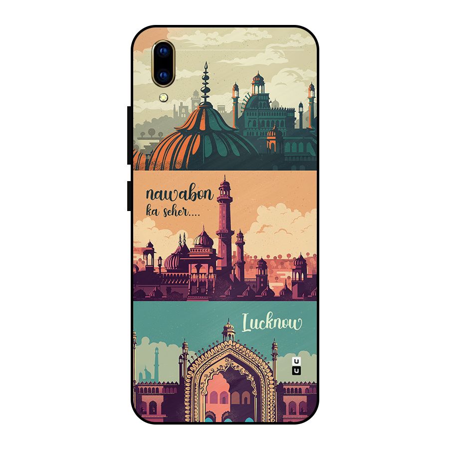 Lucknow City Metal Back Case for Vivo V11 Pro