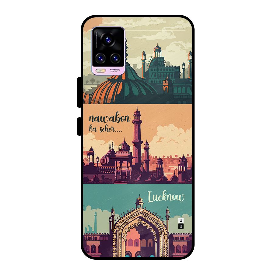 Lucknow City Metal Back Case for Vivo V20 Pro