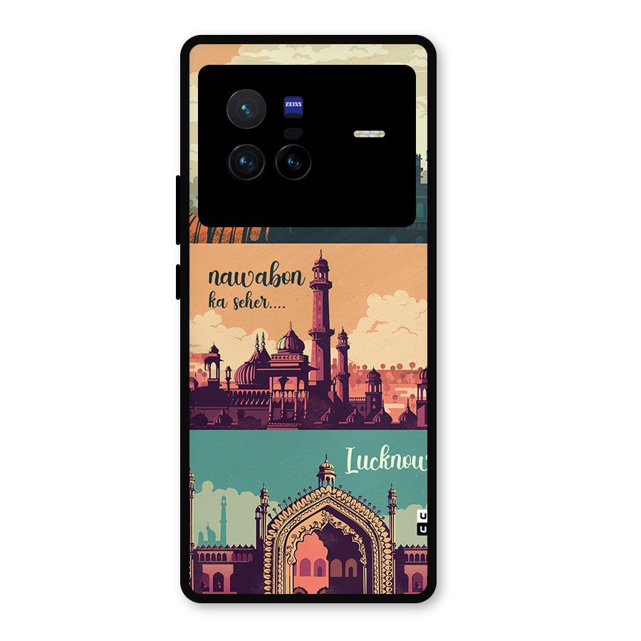 Lucknow City Metal Back Case for Vivo X80