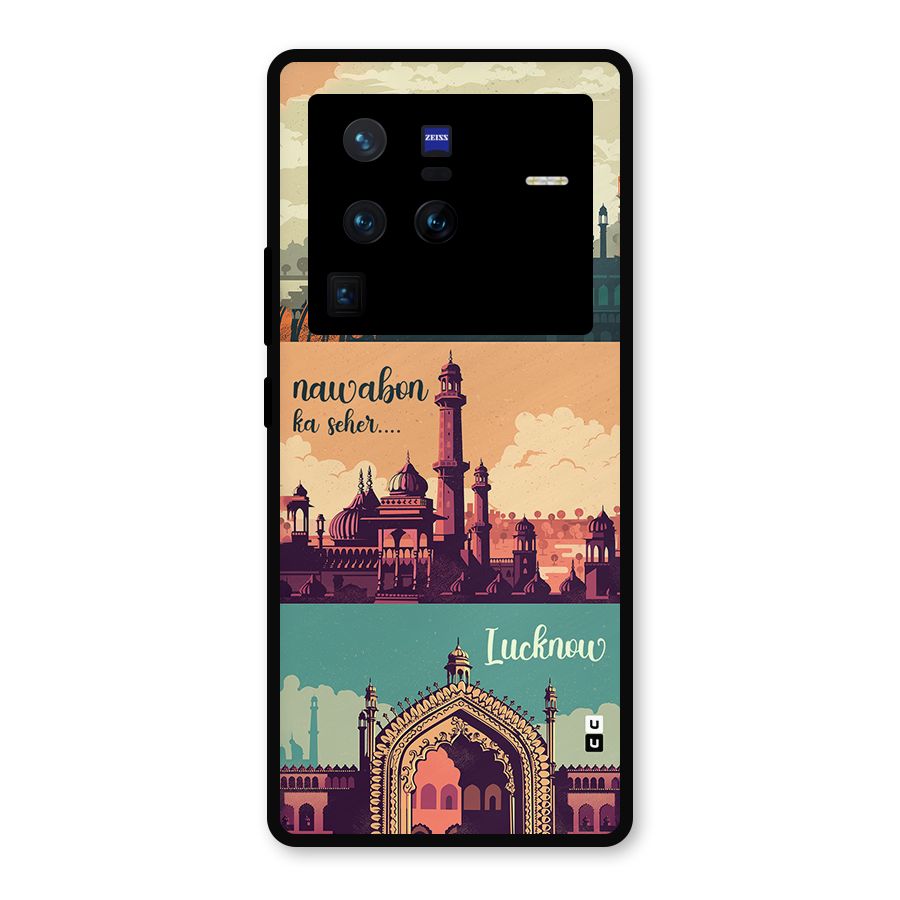 Lucknow City Metal Back Case for Vivo X80 Pro
