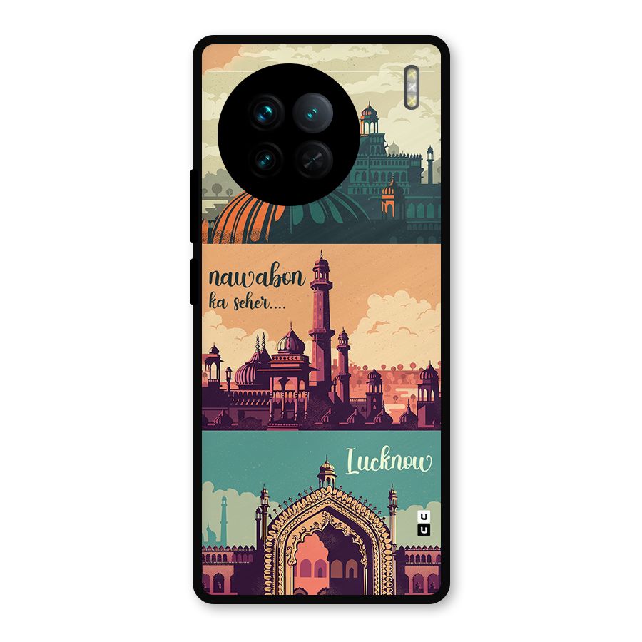 Lucknow City Metal Back Case for Vivo X90