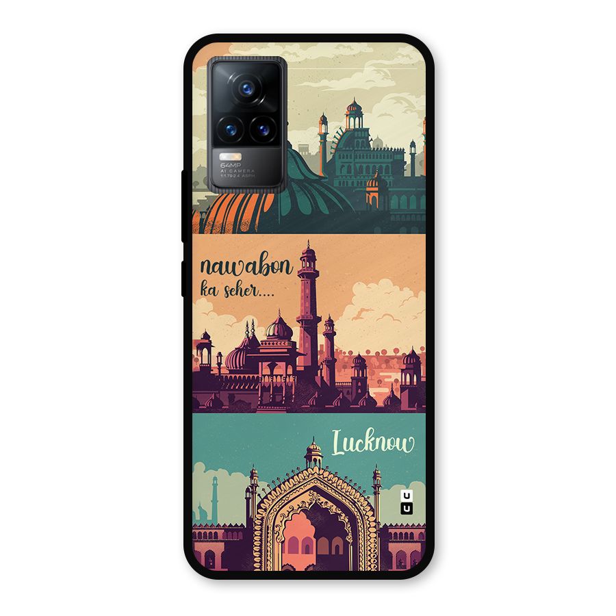 Lucknow City Metal Back Case for Vivo Y73