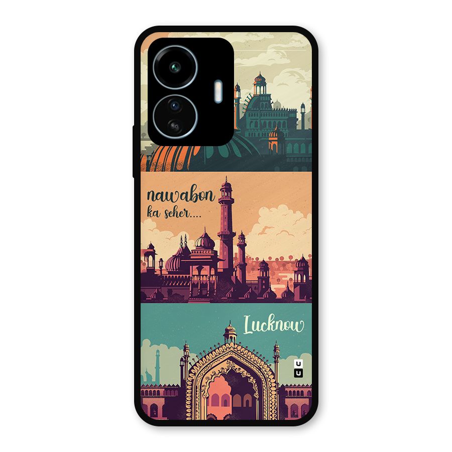 Lucknow City Metal Back Case for vivo iQOO Z6 Lite 5G