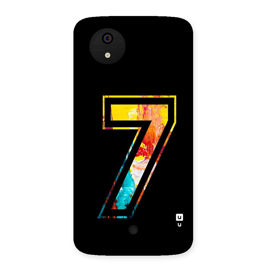 Lucky Number Back Case for Canvas A1  AQ4501
