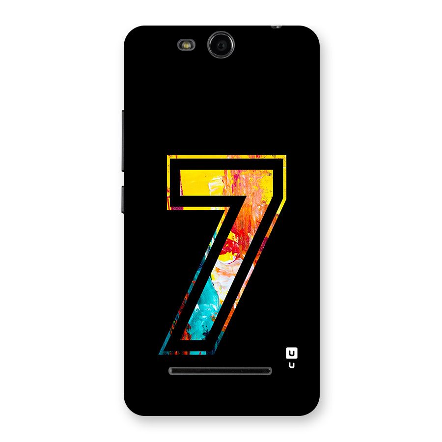 Lucky Number Back Case for Canvas Juice 3 Q392