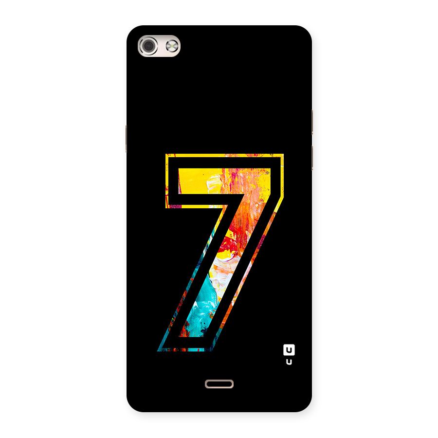 Lucky Number Back Case for Canvas Silver 5