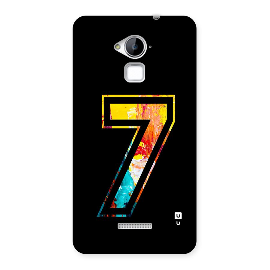 Lucky Number Back Case for Coolpad Note 3
