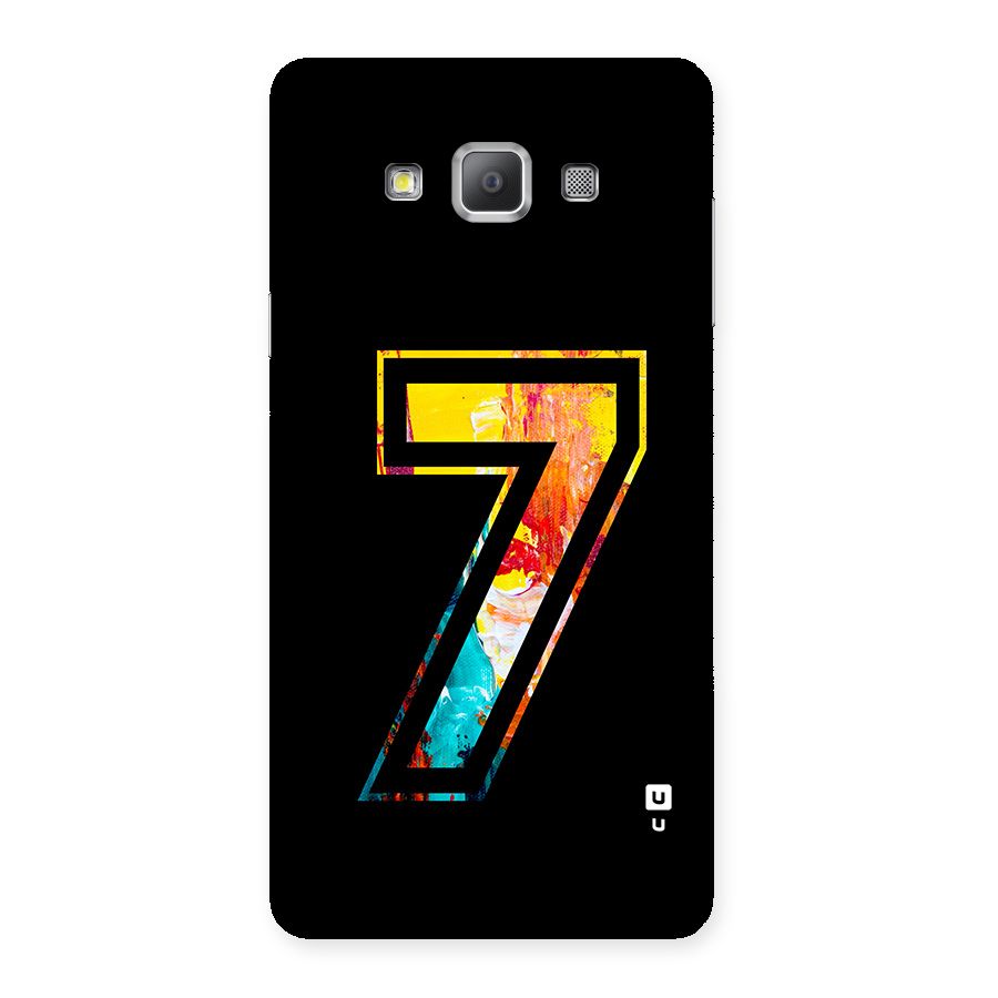 Lucky Number Back Case for Galaxy A7