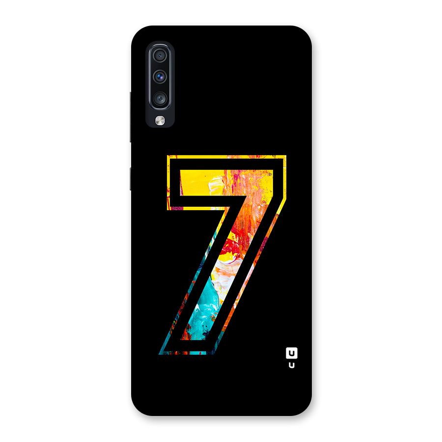 Lucky Number Back Case for Galaxy A70