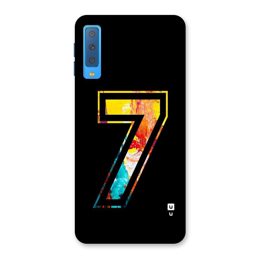 Lucky Number Back Case for Galaxy A7 (2018)