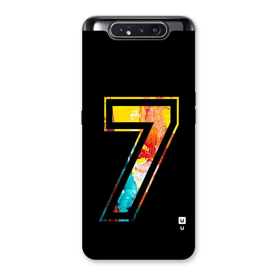 Lucky Number Back Case for Galaxy A80
