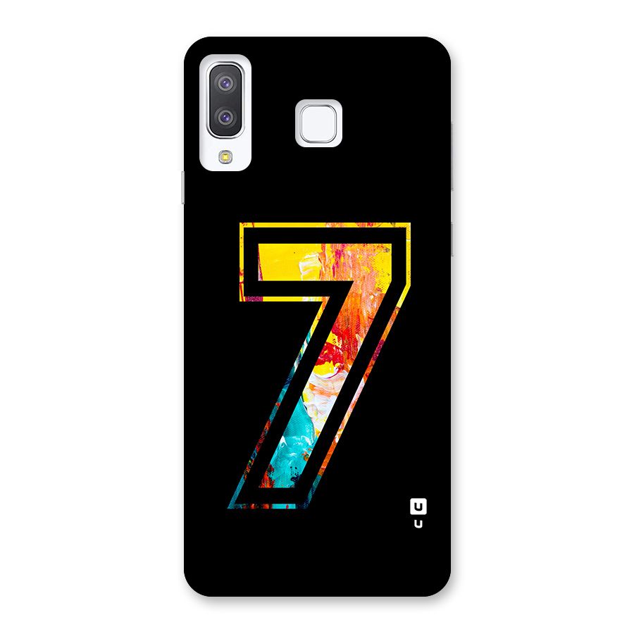 Lucky Number Back Case for Galaxy A8 Star