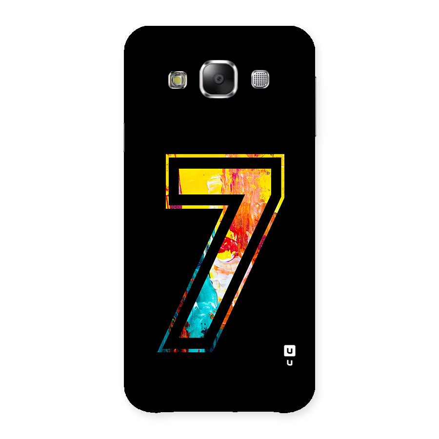 Lucky Number Back Case for Galaxy E5