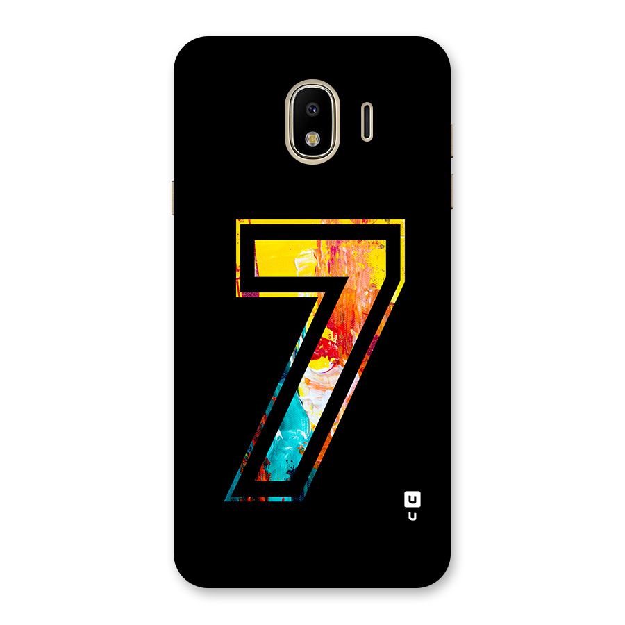 Lucky Number Back Case for Galaxy J4
