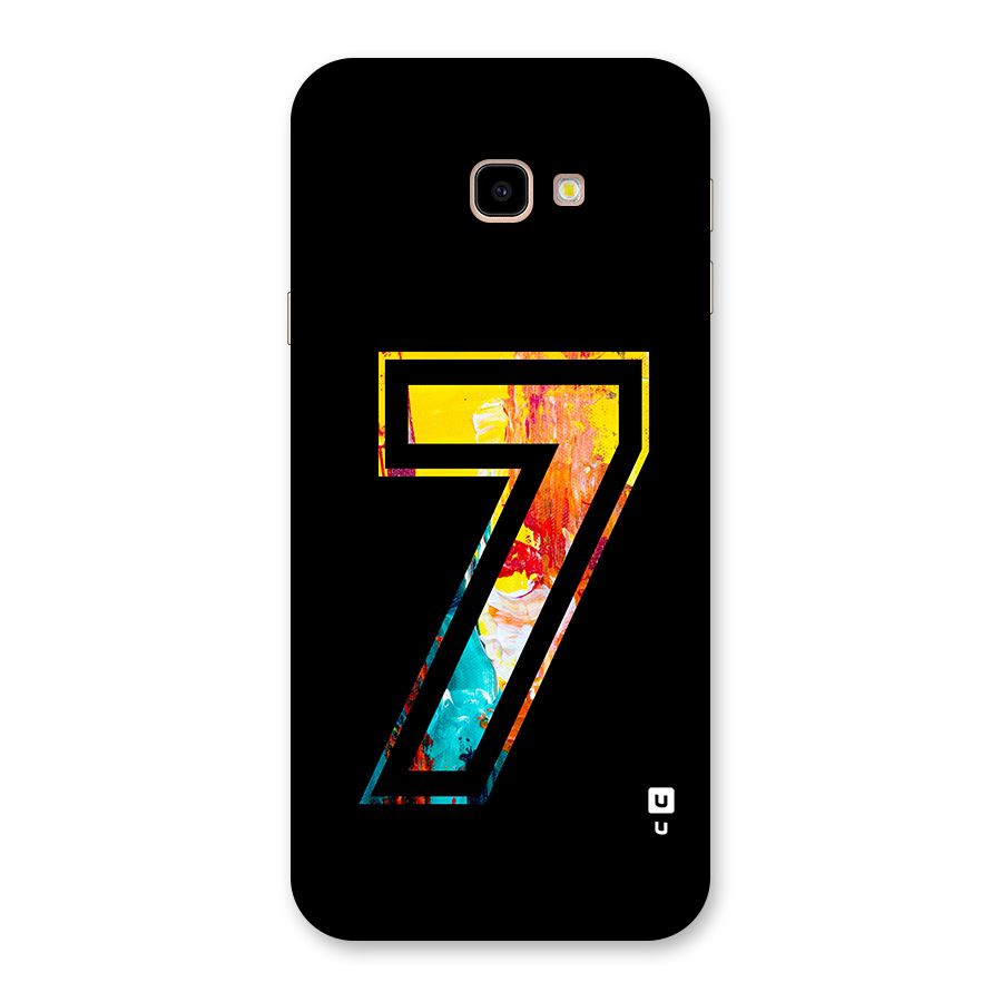 Lucky Number Back Case for Galaxy J4 Plus