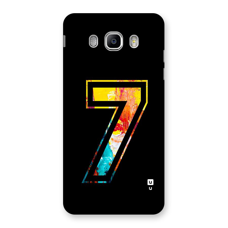 Lucky Number Back Case for Galaxy J5 2016