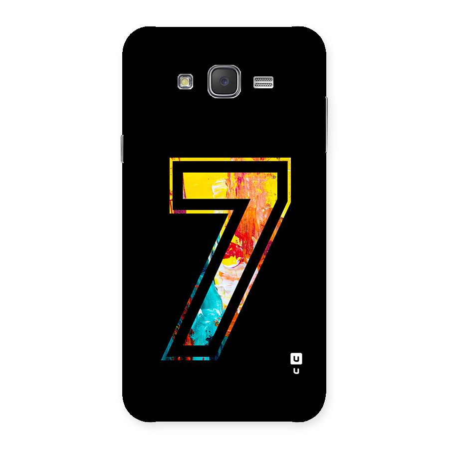 Lucky Number Back Case for Galaxy J7