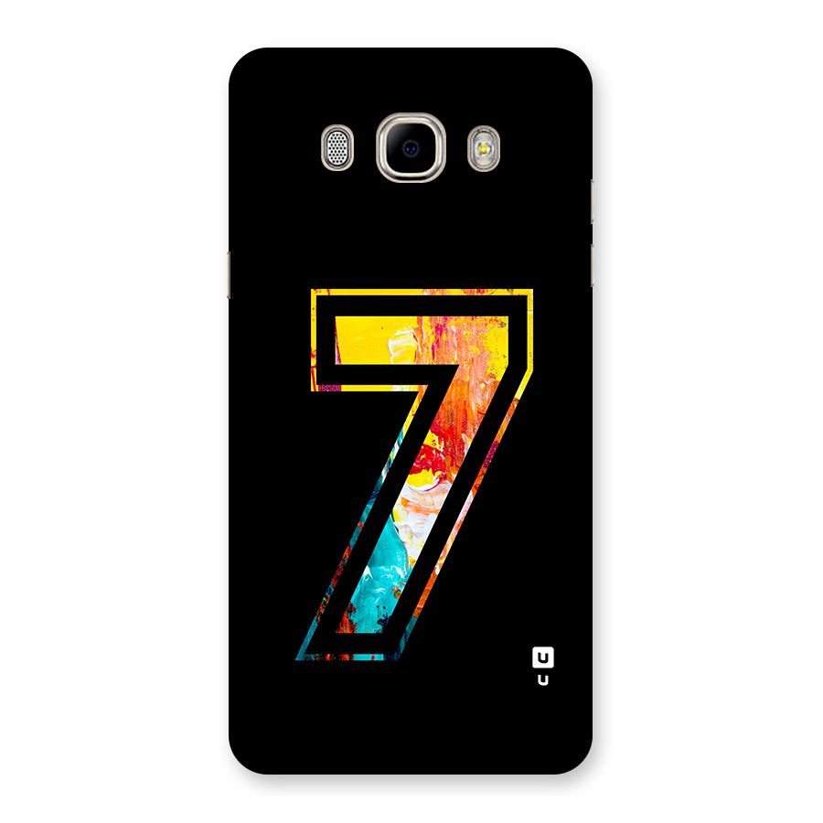 Lucky Number Back Case for Galaxy J7 2016