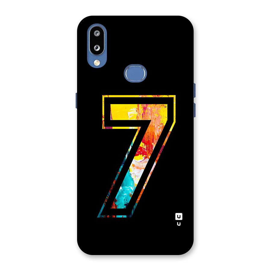 Lucky Number Back Case for Galaxy M01s