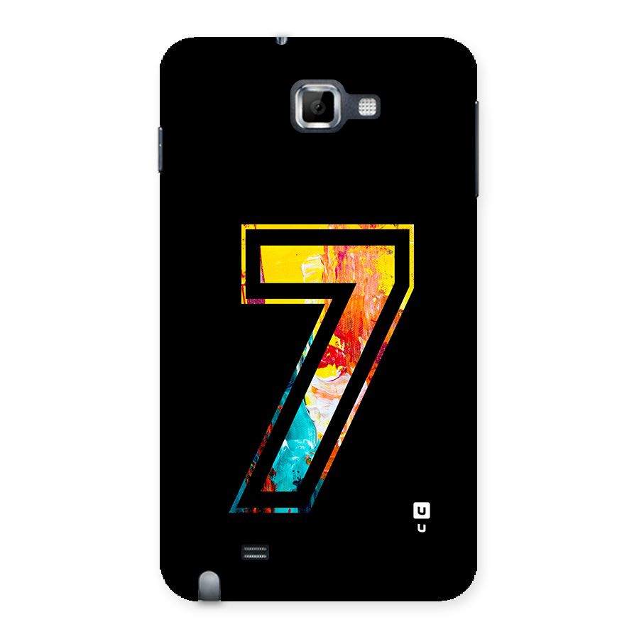 Lucky Number Back Case for Galaxy Note
