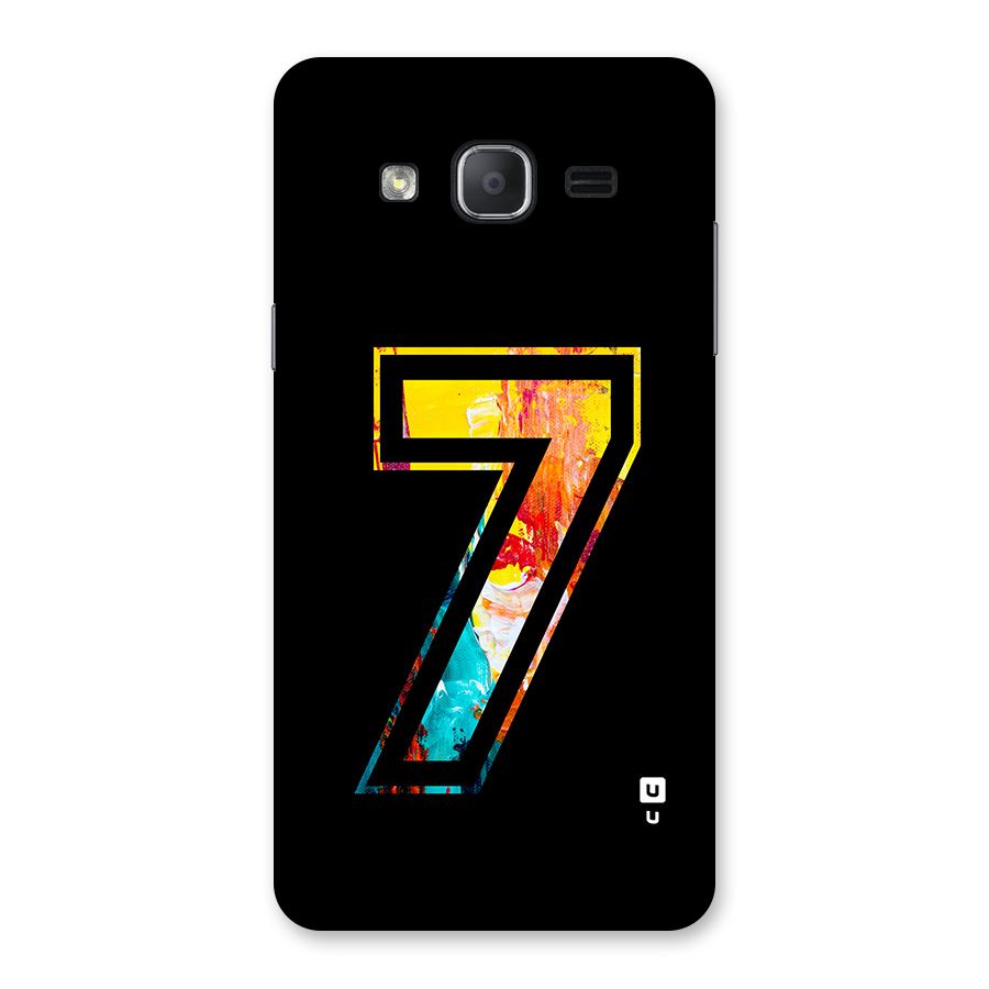 Lucky Number Back Case for Galaxy On7 2015