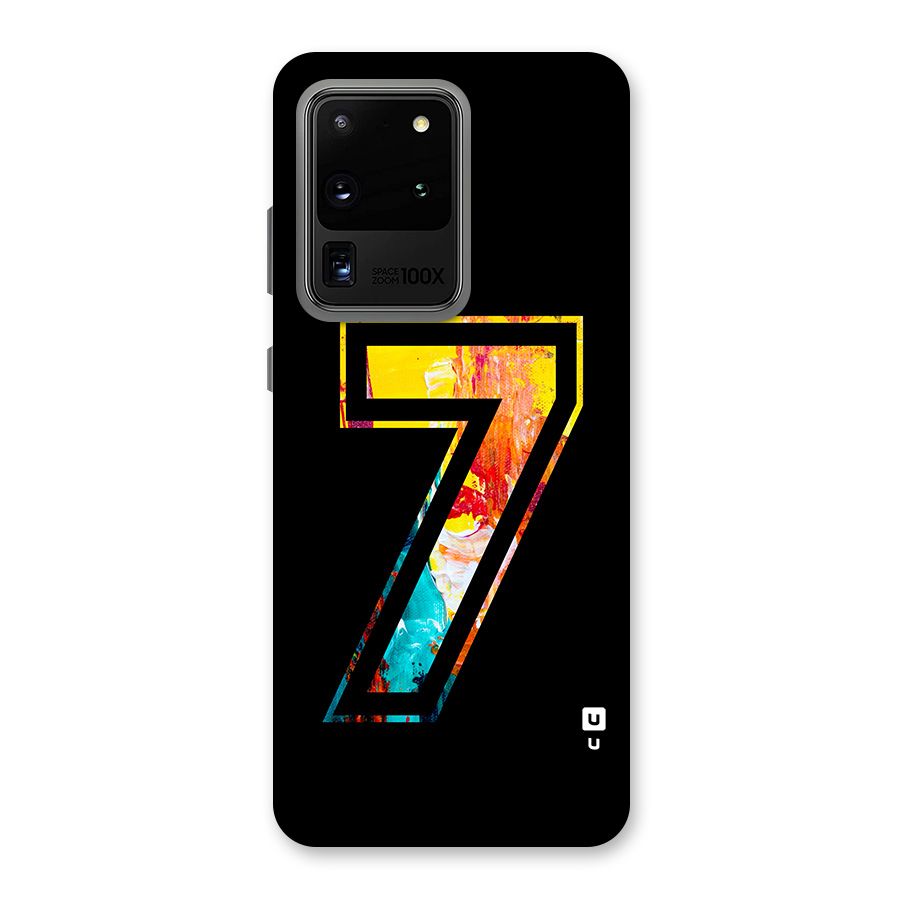 Lucky Number Back Case for Galaxy S20 Ultra