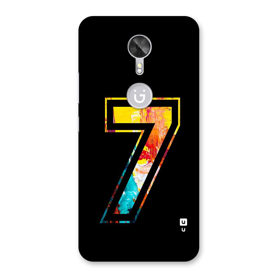Lucky Number Back Case for Gionee A1
