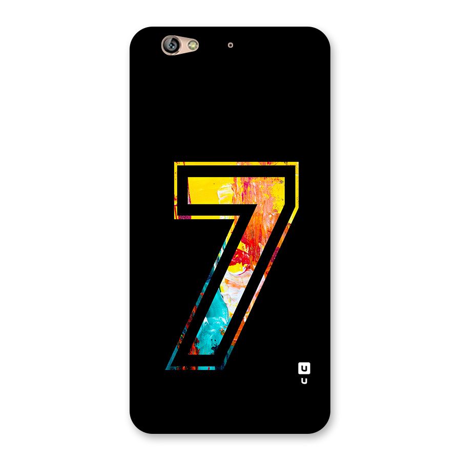Lucky Number Back Case for Gionee S6