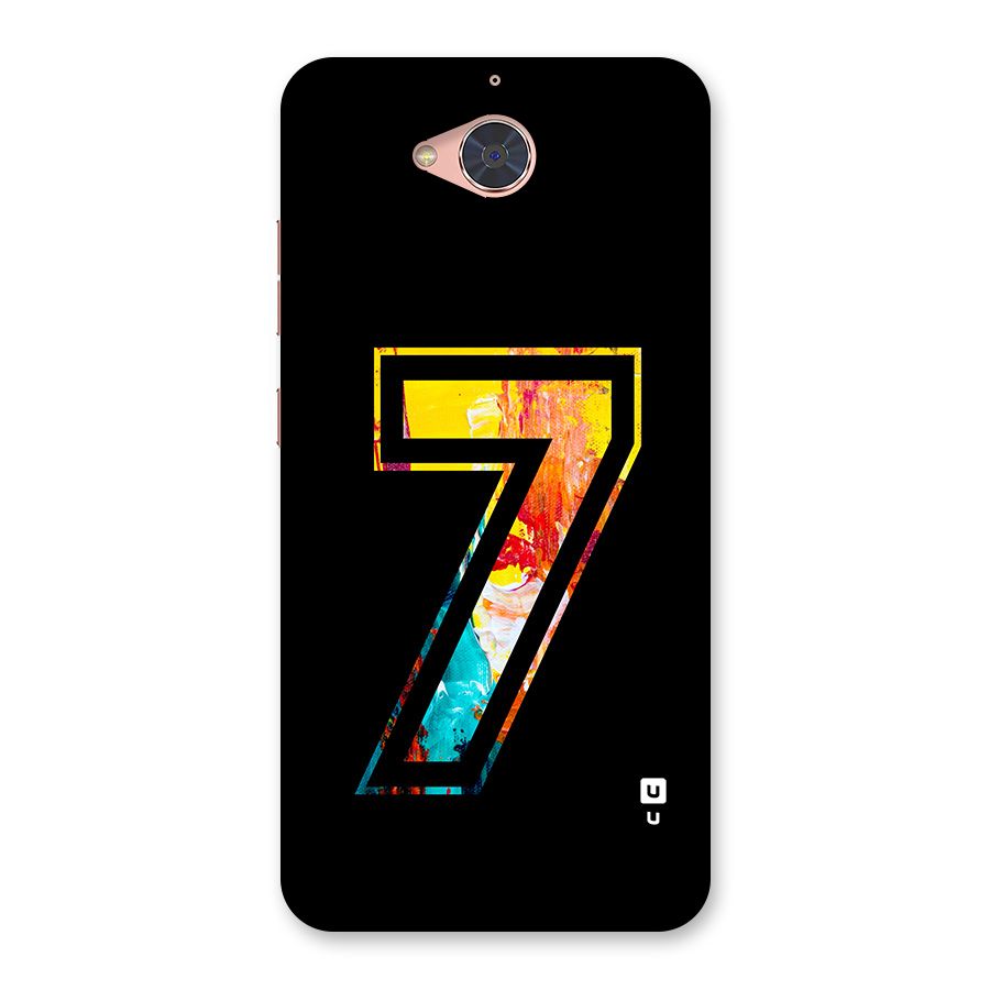 Lucky Number Back Case for Gionee S6 Pro
