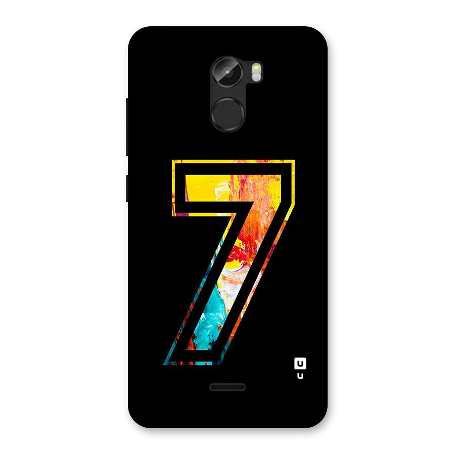 Lucky Number Back Case for Gionee X1