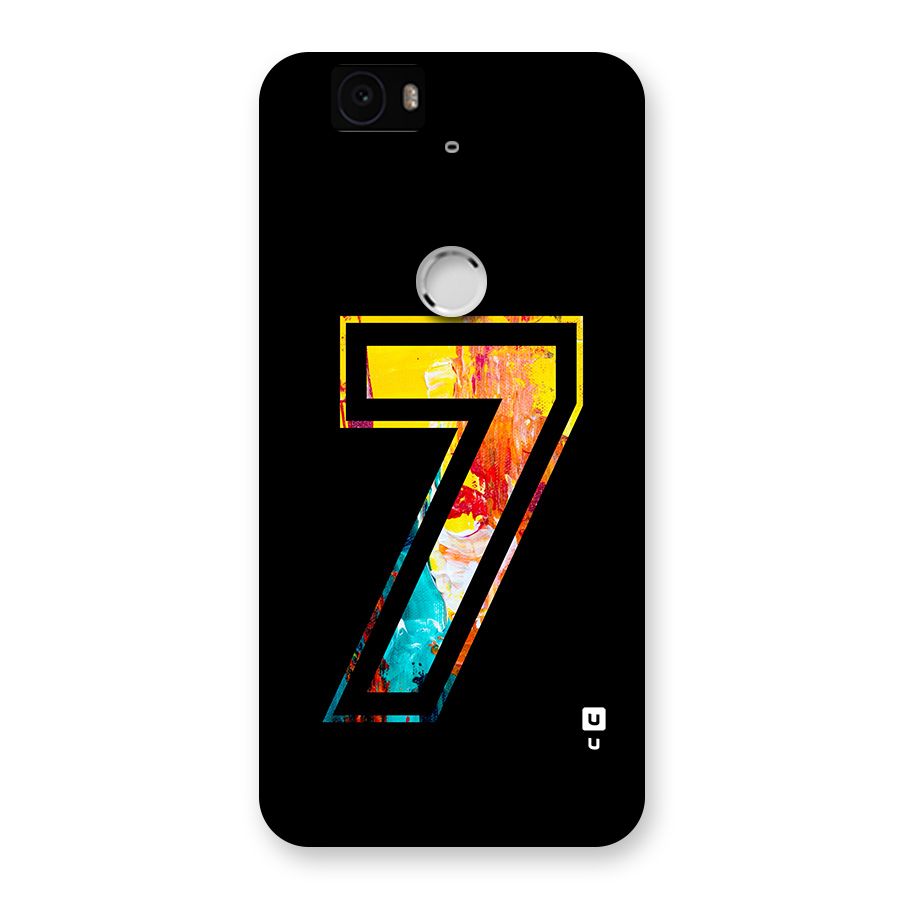 Lucky Number Back Case for Google Nexus 6P