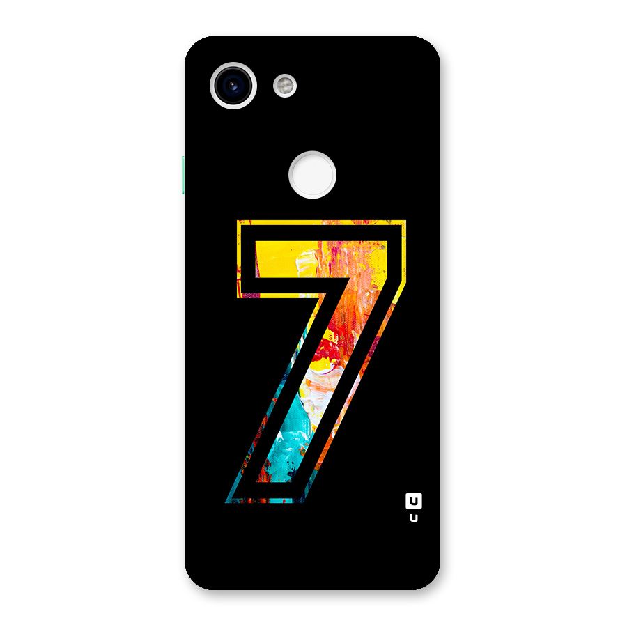 Lucky Number Back Case for Google Pixel 3