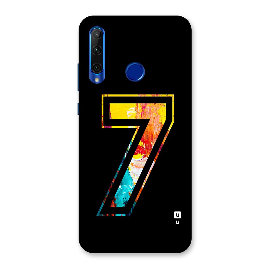 Lucky Number Back Case for Honor 20i