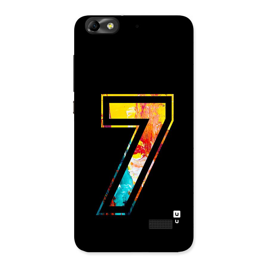Lucky Number Back Case for Honor 4C