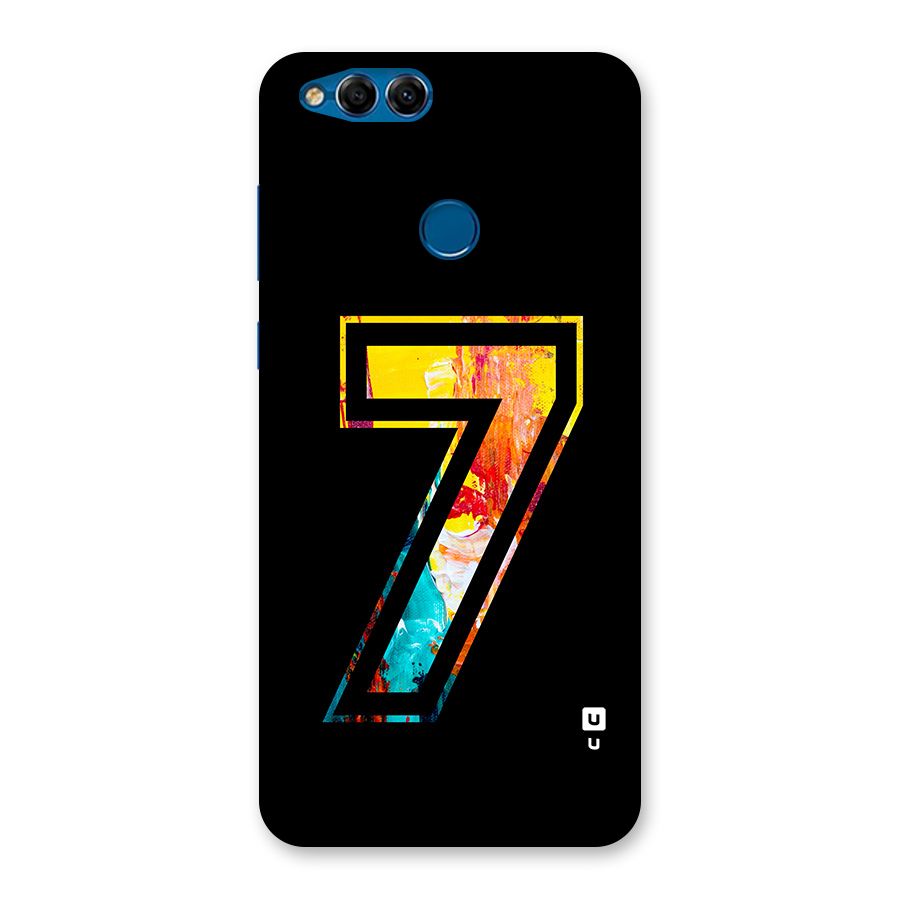 Lucky Number Back Case for Honor 7X