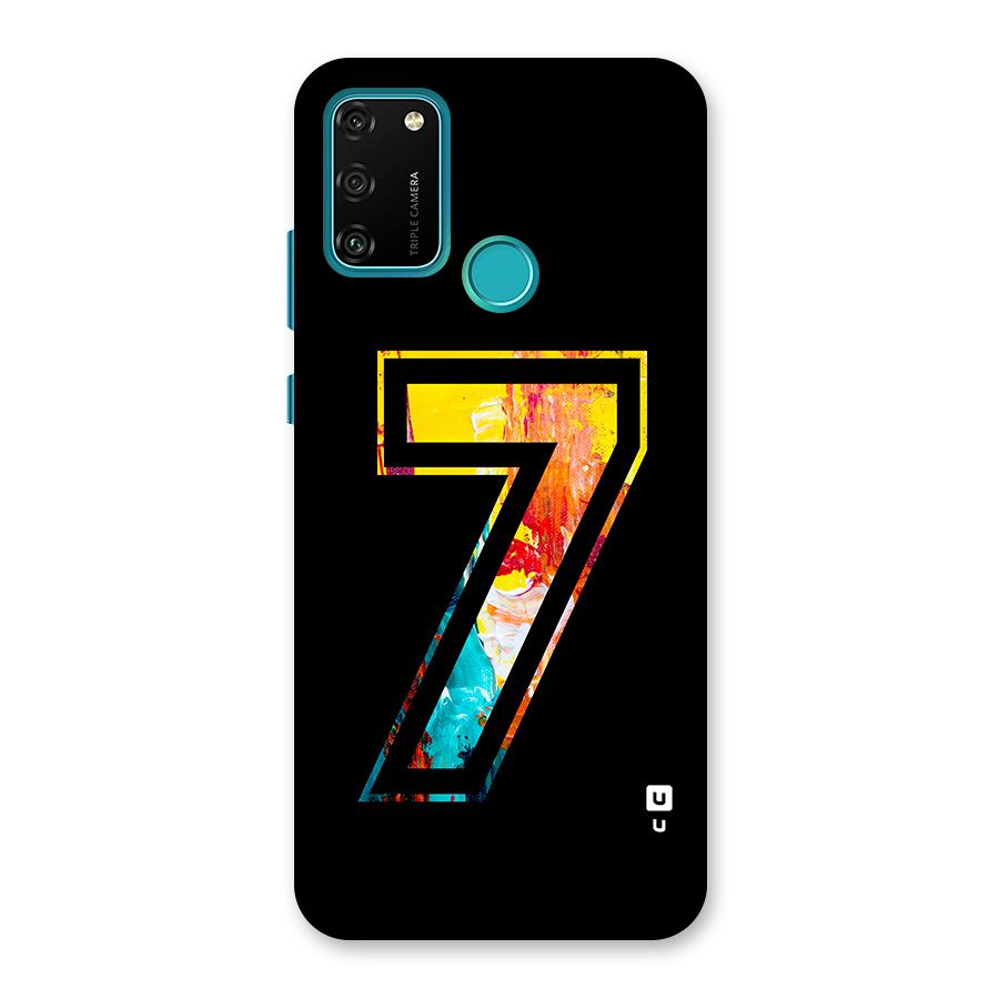 Lucky Number Back Case for Honor 9A