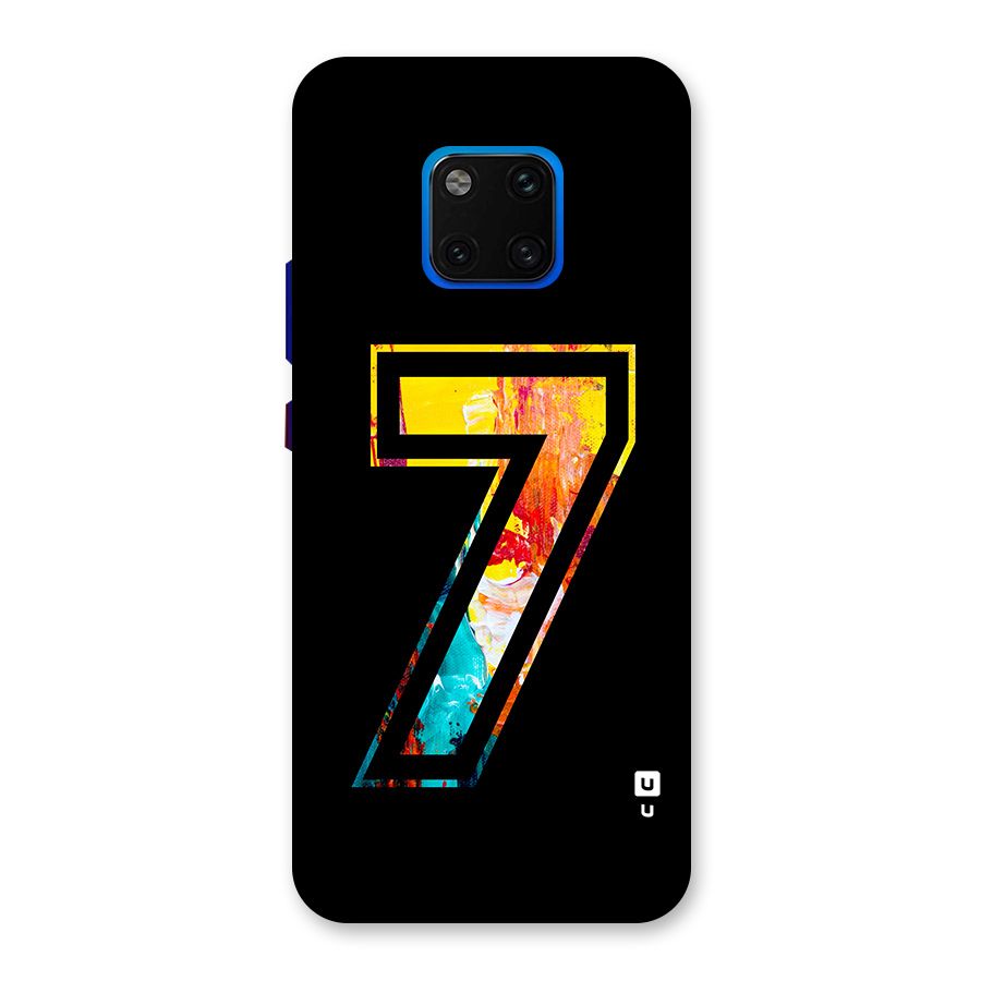 Lucky Number Back Case for Huawei Mate 20 Pro