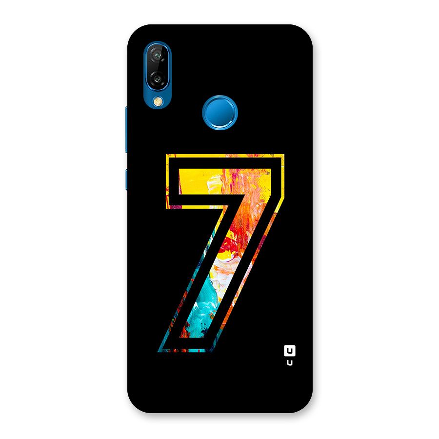 Lucky Number Back Case for Huawei P20 Lite
