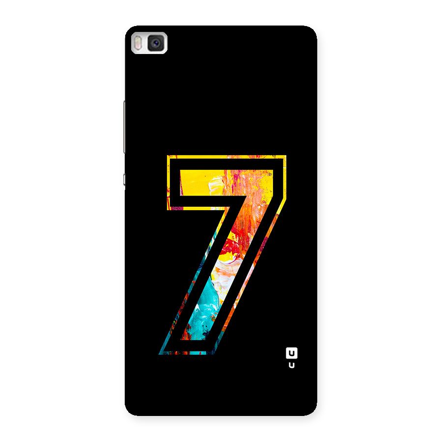 Lucky Number Back Case for Huawei P8