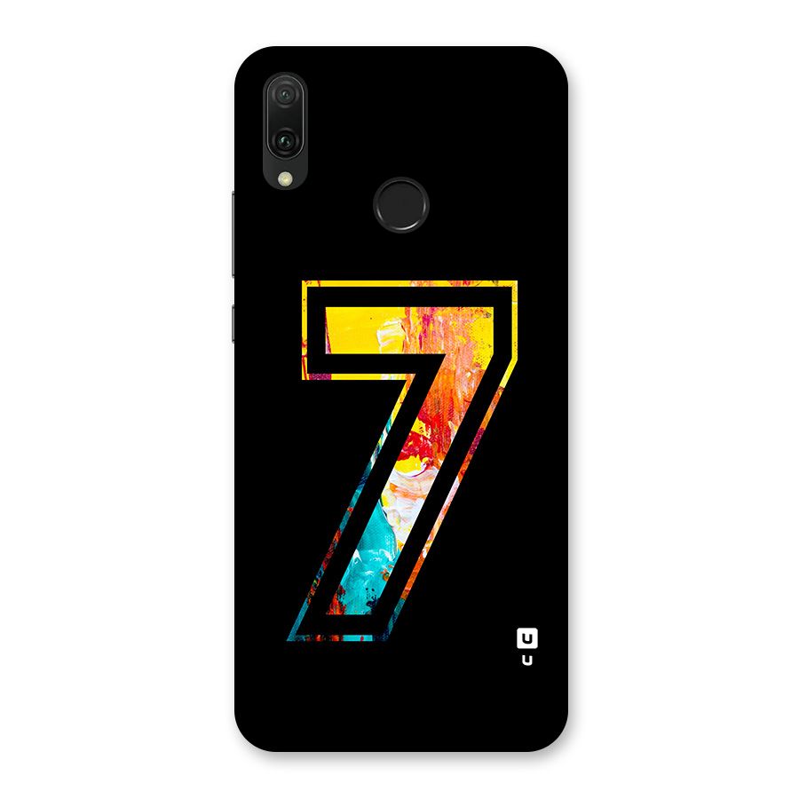 Lucky Number Back Case for Huawei Y9 (2019)