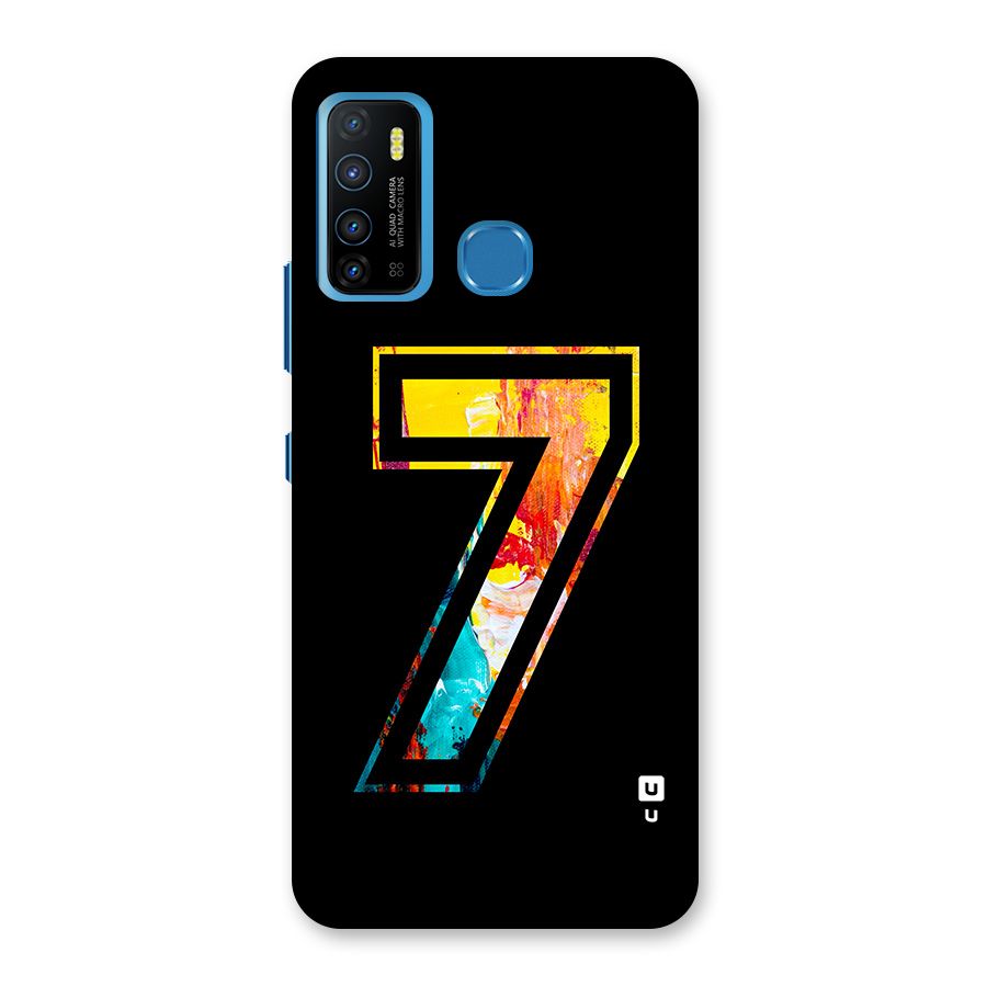 Lucky Number Back Case for Infinix Hot 9