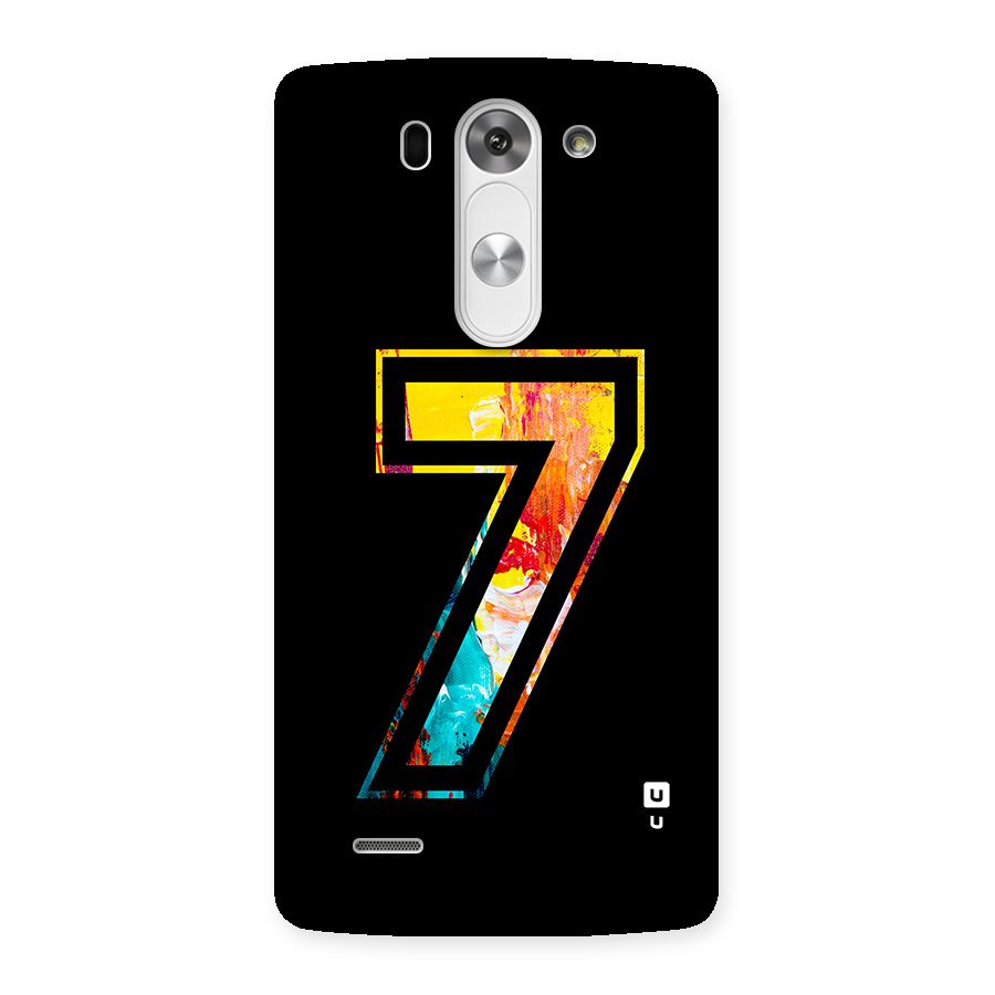 Lucky Number Back Case for LG G3 Mini