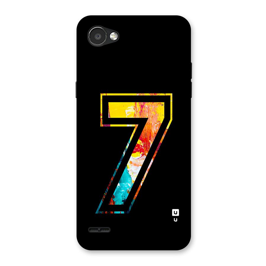 Lucky Number Back Case for LG Q6