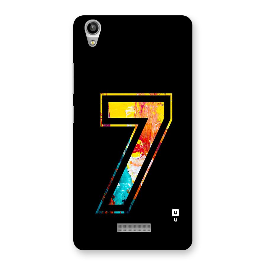 Lucky Number Back Case for Lava Pixel V1